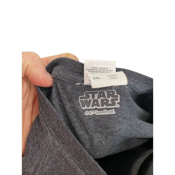 5XL Star Wars Jedi Storm Wars Skywalker Graphic T-Shirt Fruit of the Loom - Picture 4 of 7